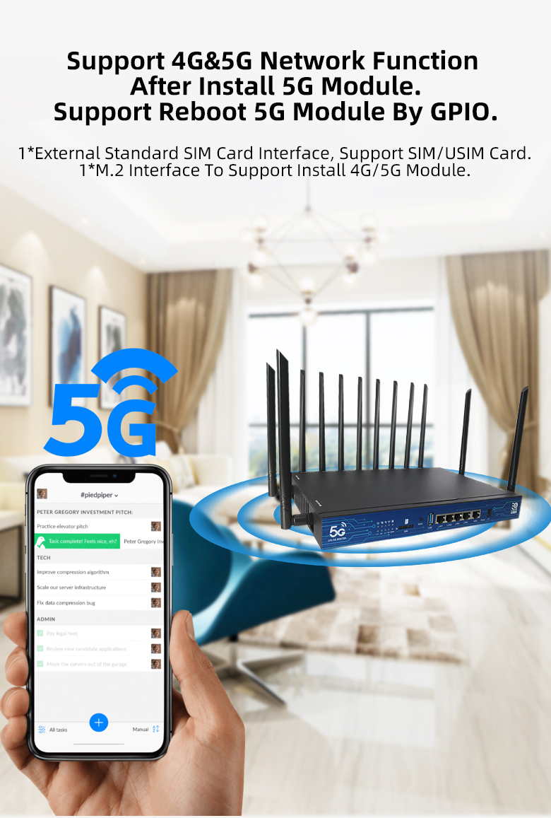 China High reputation 4g 5g Sim Card Router - Zbt Z800AX Wifi6 5G IPQ8072A  Chipset High Speed 3600Mbps Wireless Router – Zhitotong factory and  suppliers